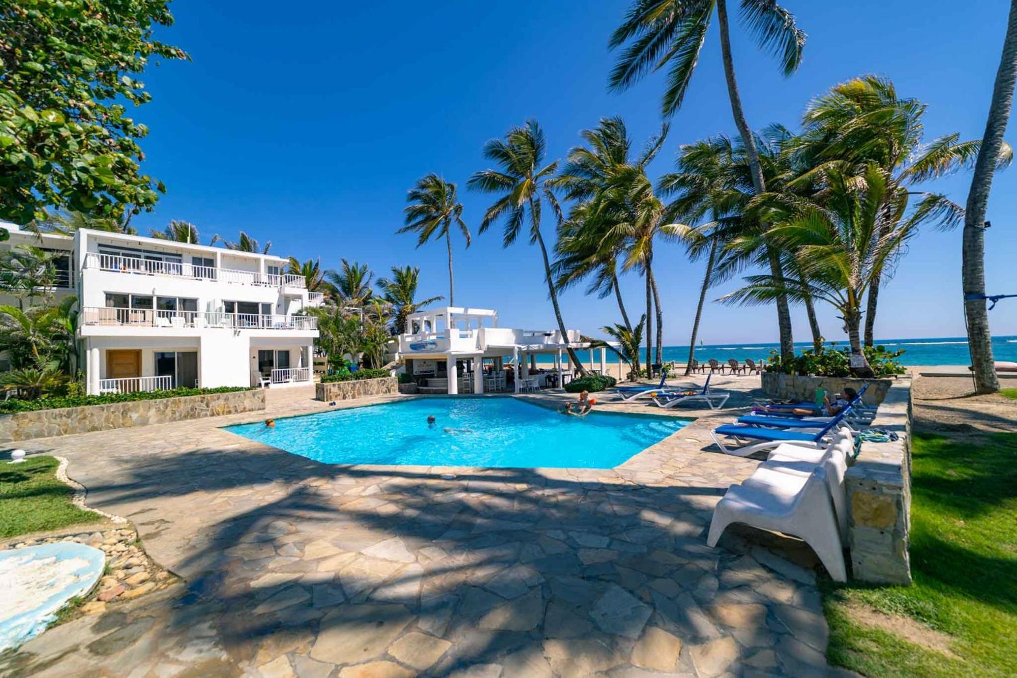 Kite Beach Oceanfront 1St Row Two Bedrooms And Patio 카바레테 외부 사진